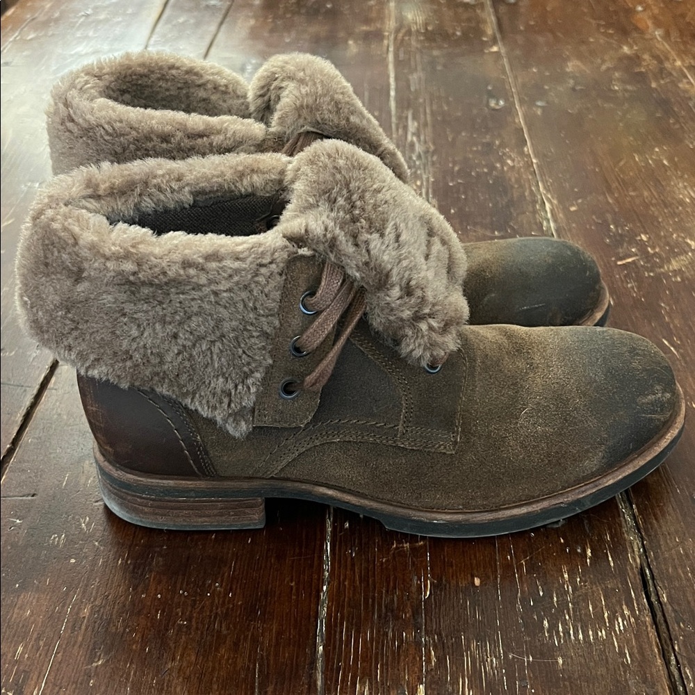 Men's Ugg Larus Boots Chestnut​​ Size 8 - Picture 11 of 15